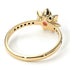 Lotus Flower Pink Moissanite ring - Lotus no. 804
